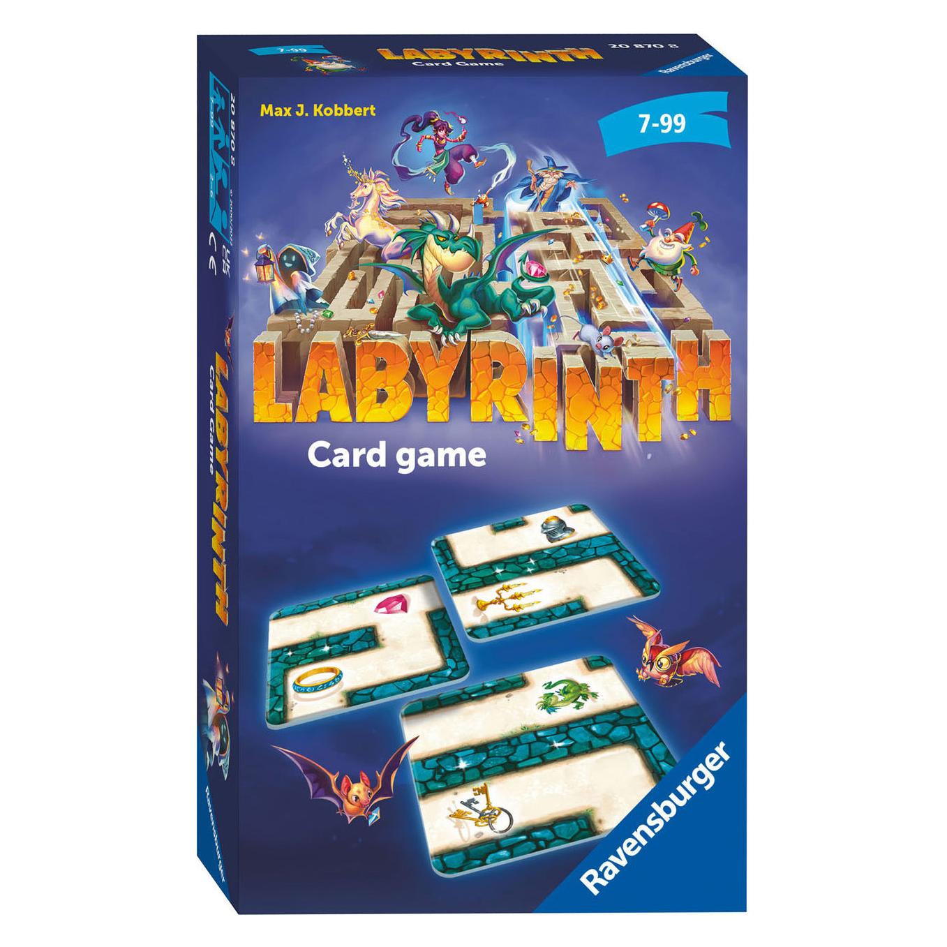 Ravensburger Labyrinth-Kartenspiel (2 - 4 Spieler) (208708)