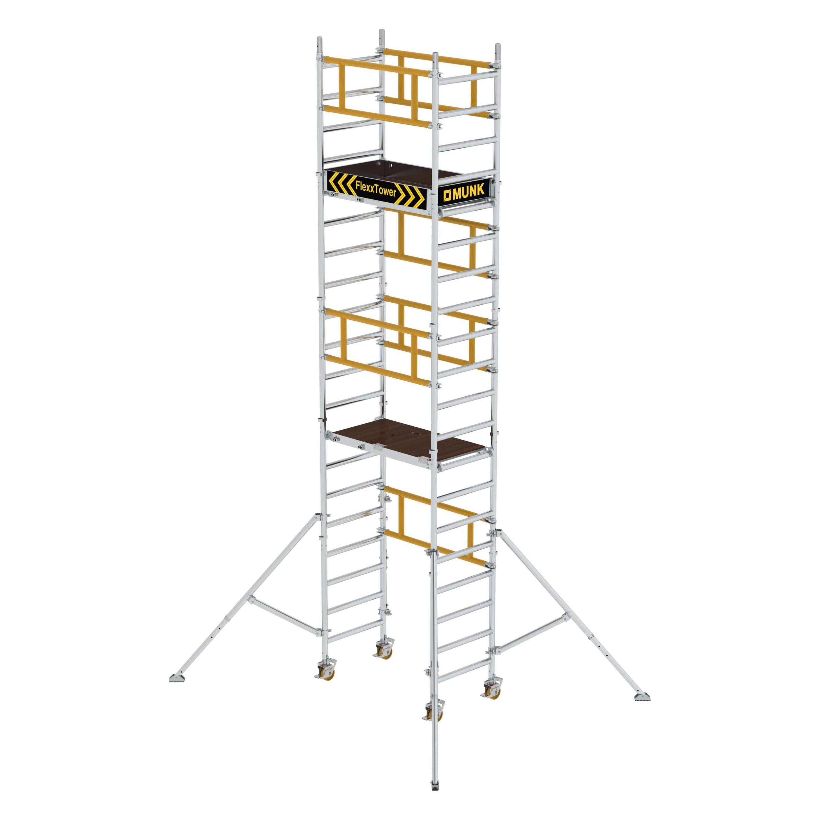 Munk FlexxTower Ein-Personen-Gerüst Plattformhöhe 1,10 m (Gerüst) (125121)