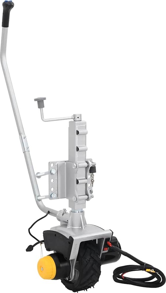 Stützrad für Anhänger 12 V 550 W Aluminium