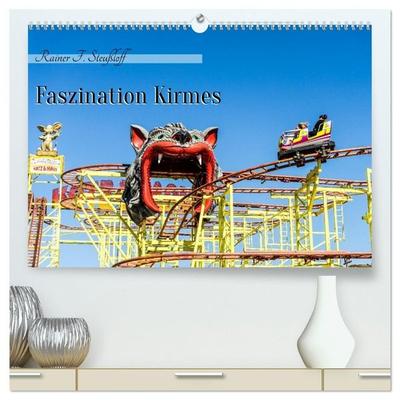 Faszination Kirmes (hochwertiger Premium Wandkalender 2027 DIN A2 quer), Kunstdruck in Hochglanz