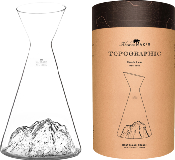 Karaffe à Eau - Mont Blanc -  Alaskan Maker