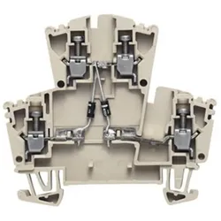 Weidmüller Bauelement-Reihenklemme 0,5-4qmm bg 1022600000, Elektronikzubehör + Gehäuse, Beige