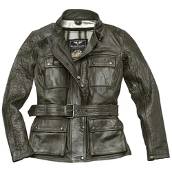 Black-Cafe London Madrid Damen Motorrad Lederjacke M
