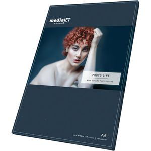 mediaJET Fotopapier PGC 260FD, für Inkjet, A4, 260 g/m², hochglänzend, 50 Blatt