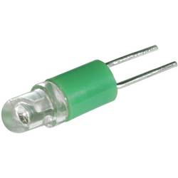 CML Innovative Technologies 15015451 LED-Lampe Grün BI-PIN 2.54 28 V/AC, 28 V/DC 5 mA, 10 mA 1500 mcd