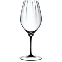 Riedel Fatto A Mano Performance Rieslingr Stiel, Weingläser, Schwarz, Transparent