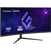 VX3418C-2K, Gaming-Monitor 86.4 cm (34 Zoll), schwarz, UWQHD, VA, Curved, Free Sync Premium, 180Hz Panel