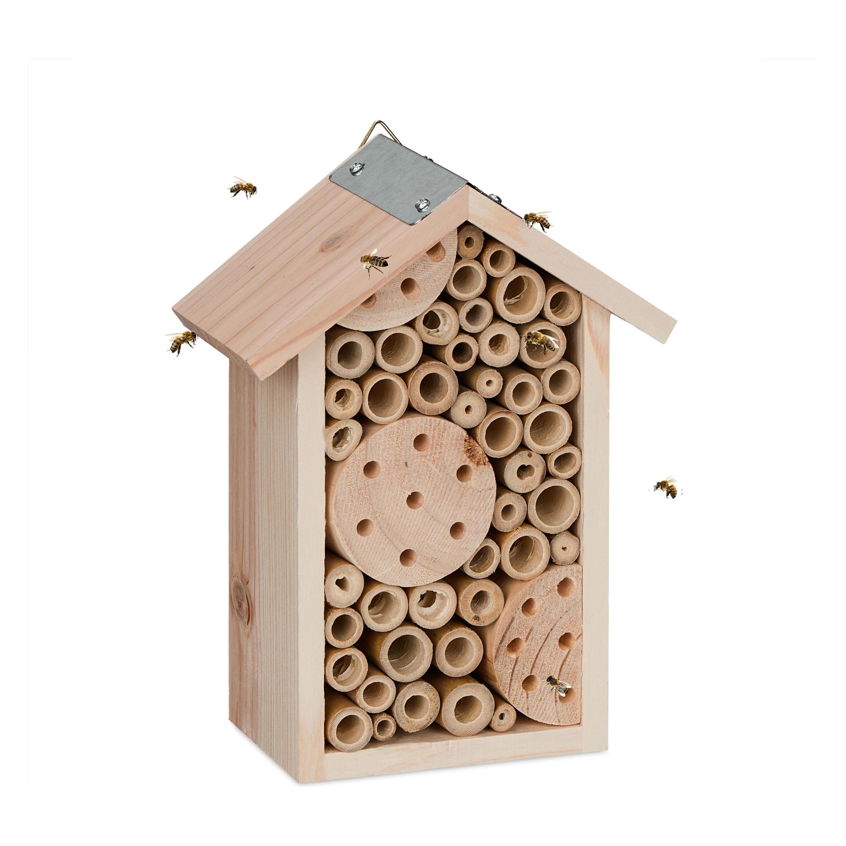 Relaxdays Bienenhotel (Wildbienen) (4052025446215)