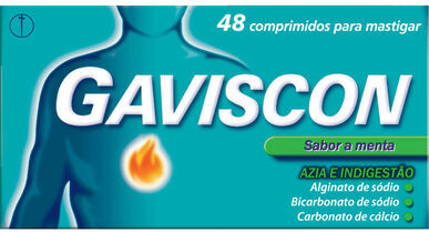 Gaviscon Azia e Indigestão 48 comprimidos