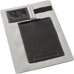 Veloflex Tablet Organizer Velobag 270x335x20 mm PVC schwarz/grau, Tablet Halterung, Schwarz