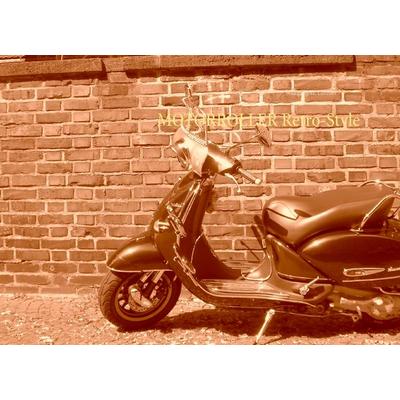 Motorroller Retro-Style, Gebundene Ausgabe von Wolfgang M. Lehmer, BoD – Books on Demand, 978-3-7392-3574-5