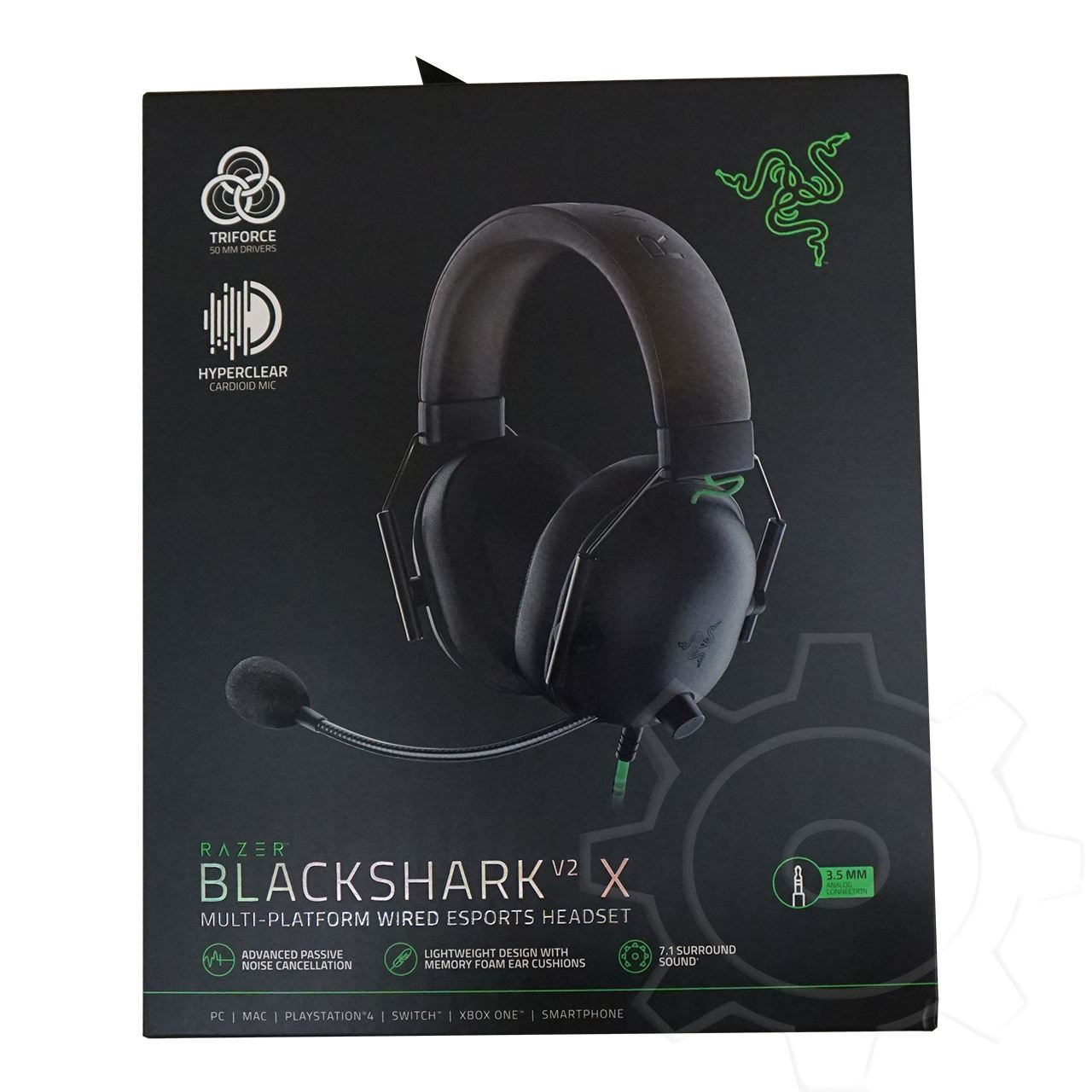 Razer BlackShark V2 X schwarz/grün