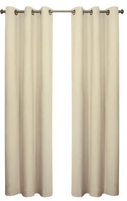 ThermaLogic Weathermate Insulated Cotton Grommet Curtain Panel - Pair