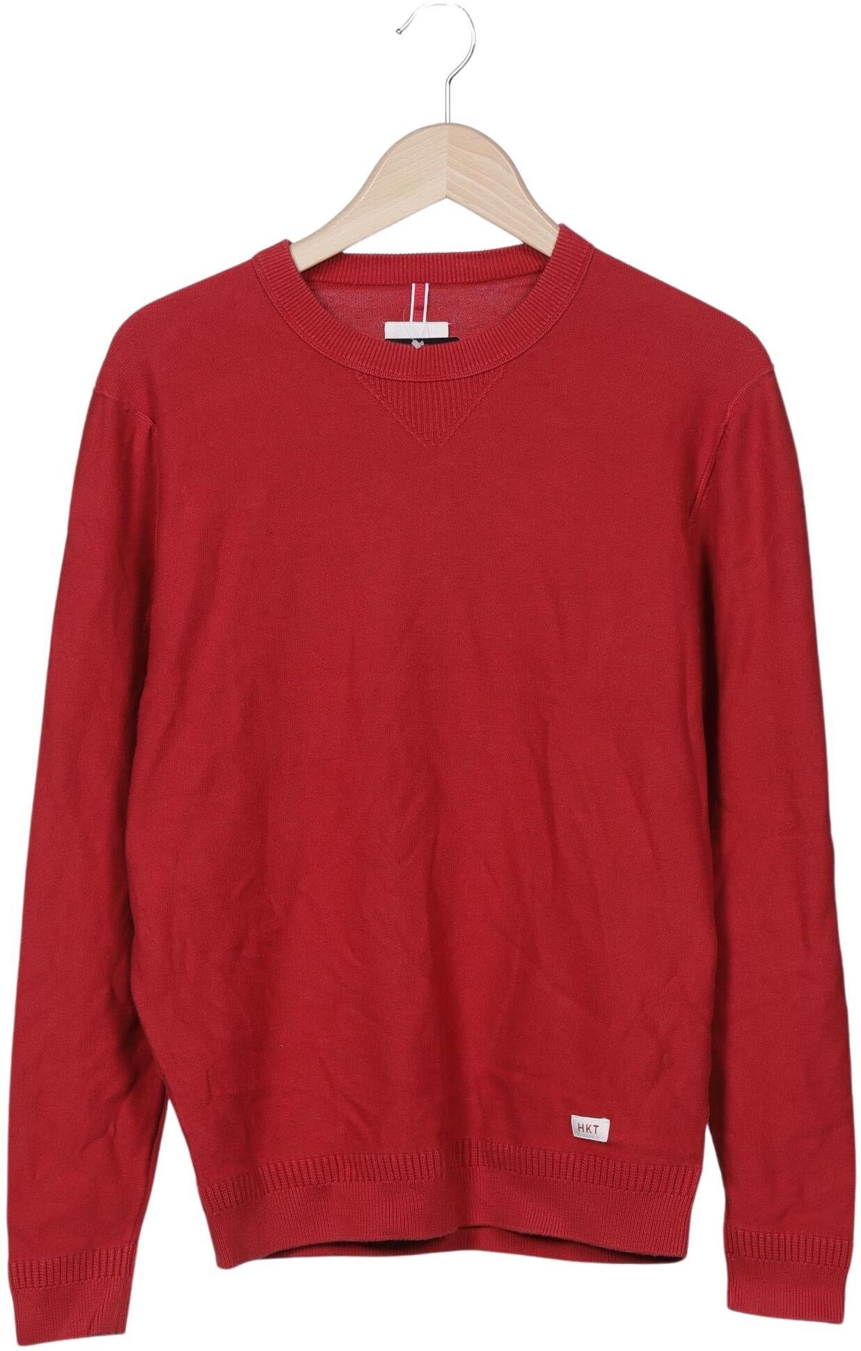 Hackett London Herren Pullover, Rot, Gr. M, Baumwolle - Second Hand
