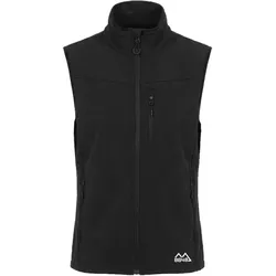 8848 Outdoor Softshell Weste Herren | Gr. M | schwarz - schwarz