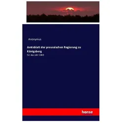 Amtsblatt der preussischen Regierung zu Königsberg, Fachbücher von Anonym