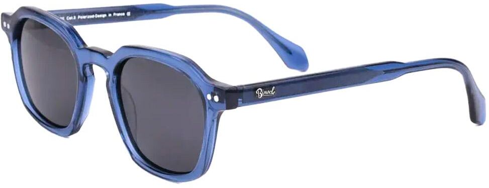 Binocle Eyewear  - Cancun Shiny Grey Blue Gradient Grey Polarized - Lunettes de soleil