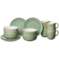 FRÜHSTÜCKS-SET Borneo grün 12-tlg.