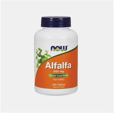 NOW ALFALFA 650mg 250 COMPRIMIDOS