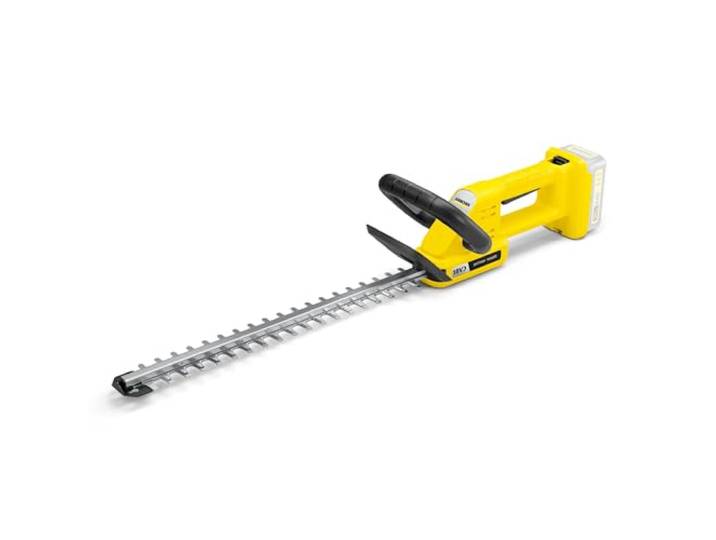 Kärcher Akku‑Heckenschere HGE 2-18, Schnittlänge: 45 cm, Gewicht: 2,3 kg, 2-Hand-Sicherheitsschaltung, verwendbar mit dem Kärcher 18-V-Akku, ohne Akku und Ladegerät