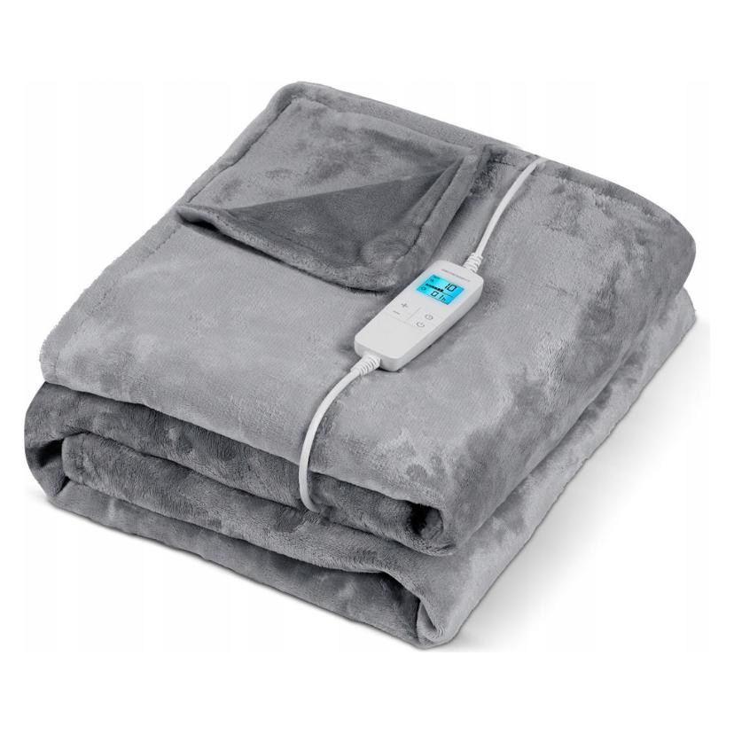 Extralink Grosse Elektrische Decke, Warme 180x155 Dicke Heizmatte mit XXL-284 Steuerung (180 x 155 cm) (EX.39548)