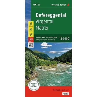 freytag & berndt Wanderkarte WK 123 Defereggental, Virgental - Matrei 1:50.000, Sonstige von , KOMPASS Freytag & Berndt, 978-3-7079-2294-3