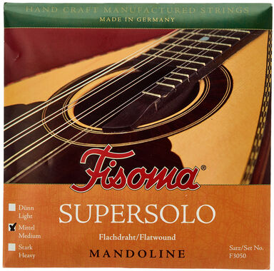 Fisoma F3050M Flatwound Mandolin Str.