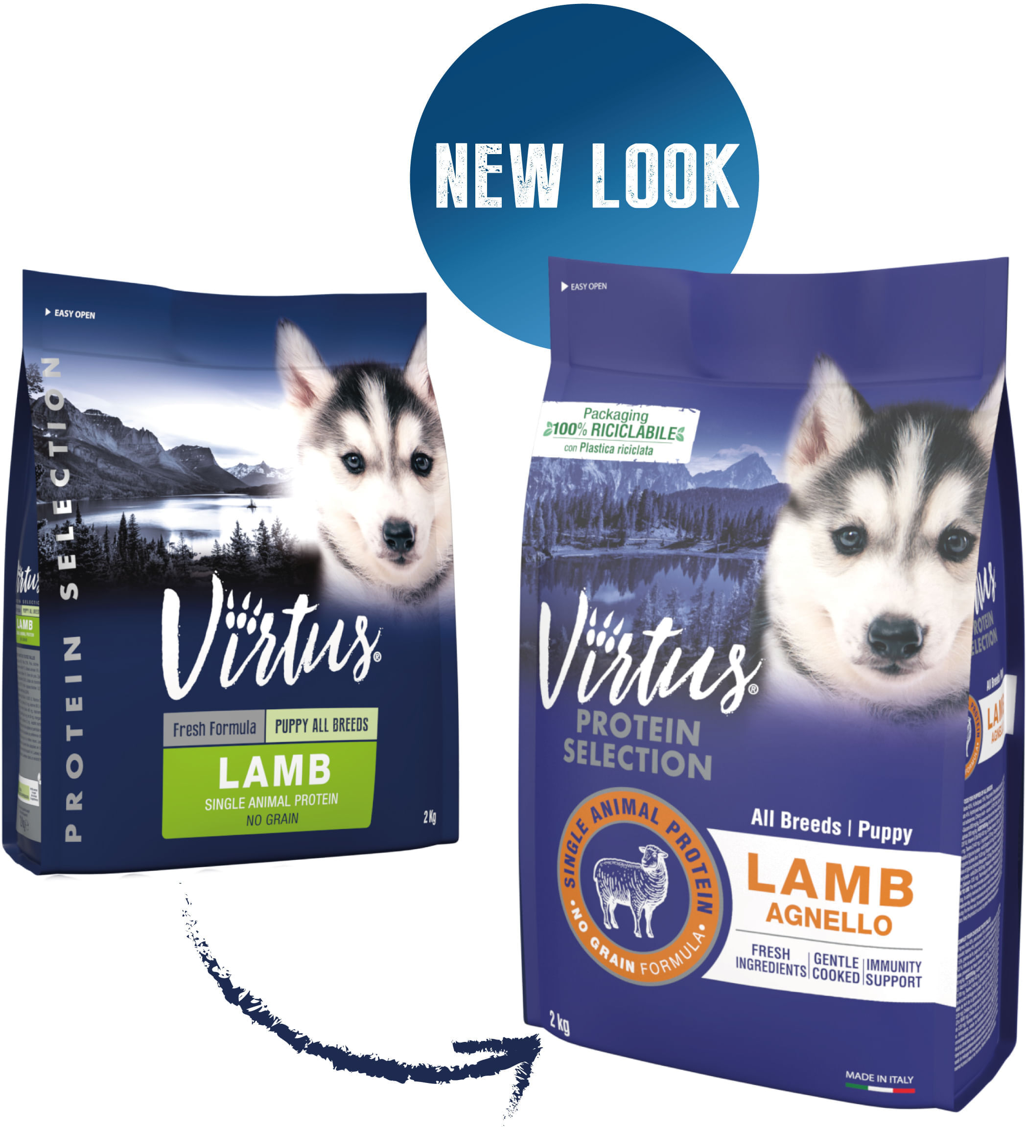 Virtus Protein Selection Puppy Agnello 7.5KG
