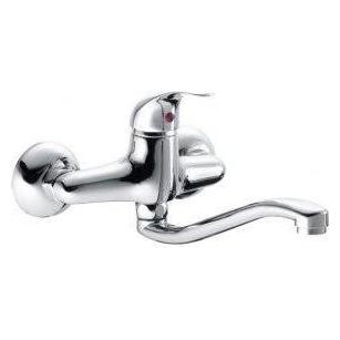 KFA Küchenarmatur Baryt Wand Chrom (550-910-00) (550-910-00)