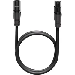 Goobay XLR-Kabel, 15 m (15 m, XLR Kabel), Audiokabel