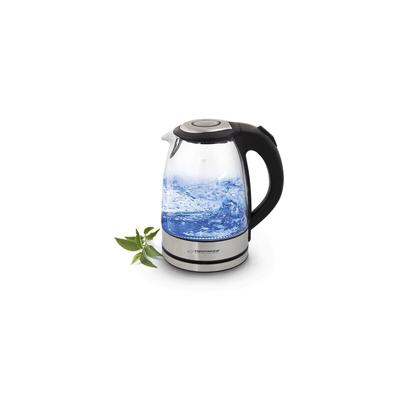 Esperanza Yosemite Glas Wasserkocher 1,7L Schwarz