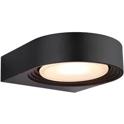 Wandleuchte Gartenlampe LED Schwarz IP44 Dreh-Schwenkbar Außenleuchte
