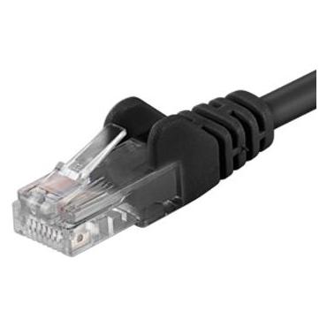 PremiumCord Patch kabel UTP Cat5e 7m cerny (U/UTP, CAT5e, 7 m) (SPUTP070C)