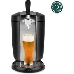 H.Koenig Bierzapfanlage BW1778, passend für alle 5L Universal-Druckfässer, Edelstahl, Maschine, Pumpe, Haushaltsdruck, Integrierte Kühlung 4°C