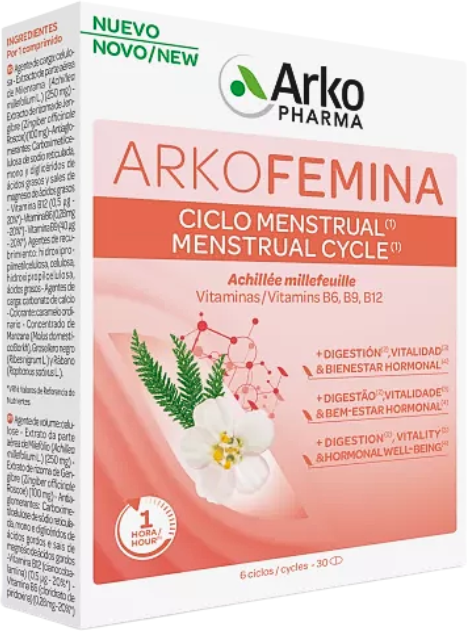 Arkopharma Arkofemina Ciclo Menstrual 30 comprimidos