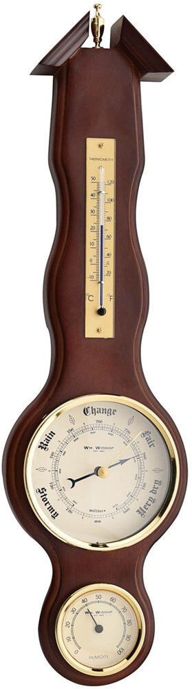 Wm Widdop 46.5cm Weather Station 46.5cm H X 13.5cm W X 4.5cm D