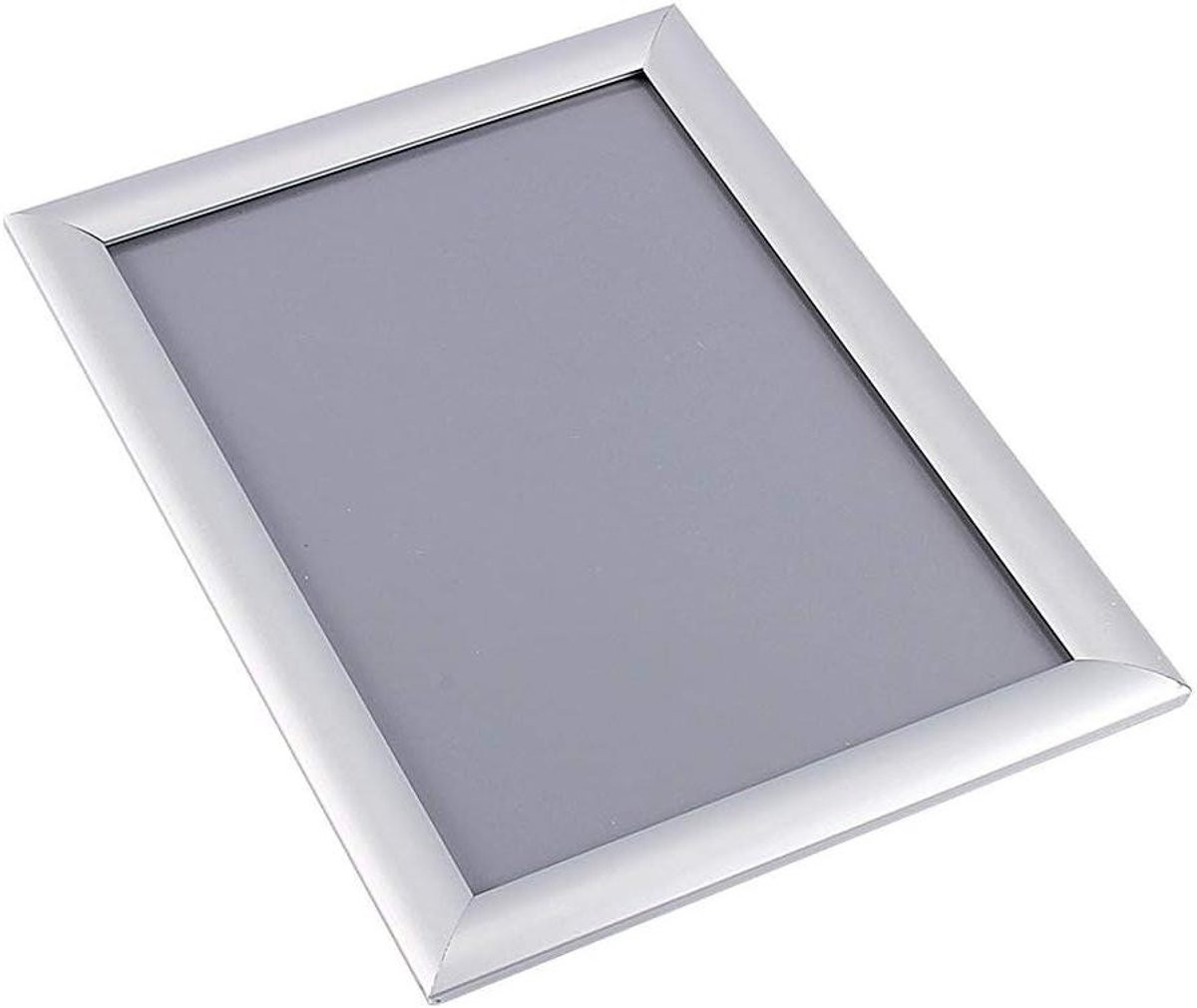 Aluminium Posterlijst Kliklijst Prikbord A4 Zilver