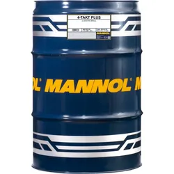10W-40 Mannol 7202 4-Takt Plus Motoröl Motorrad 208 Liter