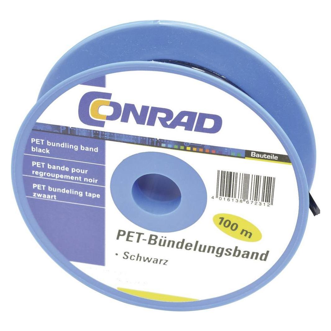 Tru Components PET-Bündelungsband (Kunststoffkabelbinder, 100 Stk.) (1571350)