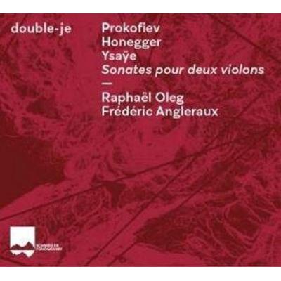 Sonates pour deux violons - Raphael Oleg,Frdric Angleraux, CD