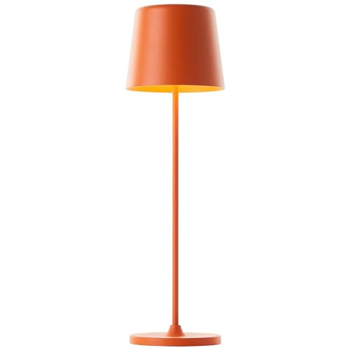 Brilliant Kaami Draagbare LED-buitenlamp, Oranje, Hoogte: 37 cm, 2W, 310 lm, 3000K, Oplaadbaar via USB