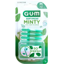 GUM SOFT-PICKS MINTY medium 40 St