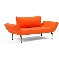 INNOVATION LIVING Schlafsofa Zeal Laser Stoff Orange