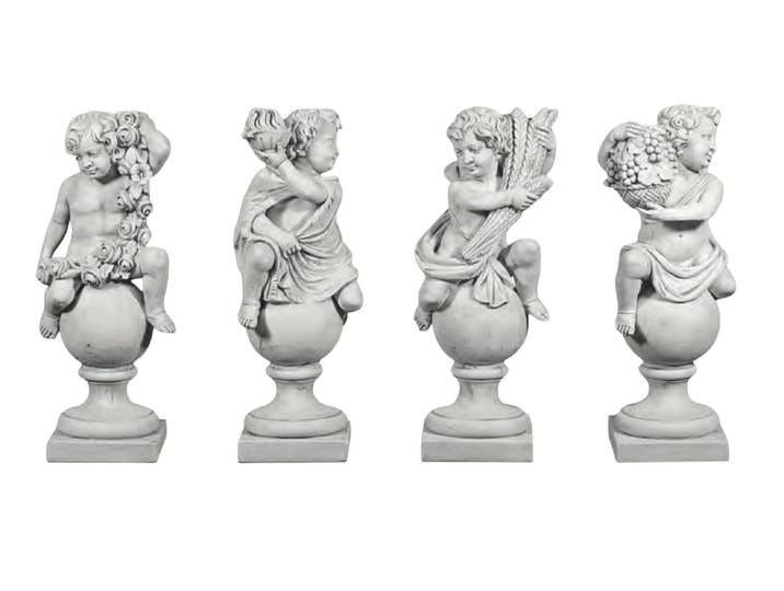 Set 4 saisons  Bambins sur boules
