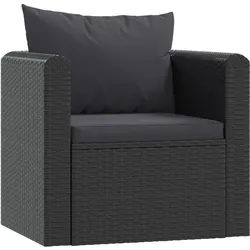 vidaXL, Gartenlounge, Urtenia (3x Eckteil + 2x Mittelteil + Sessel + Tisch)