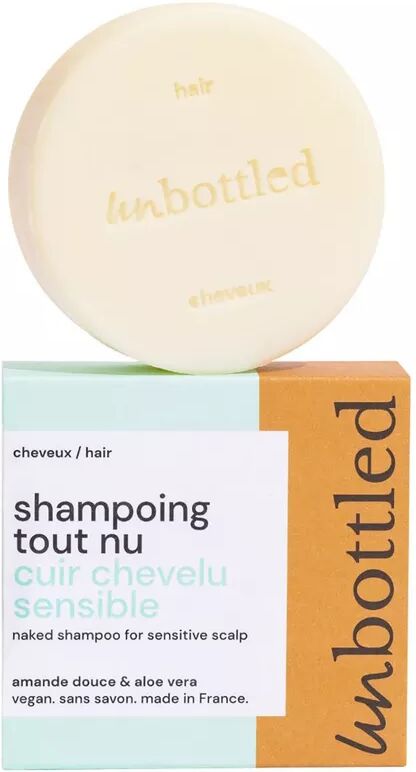 UNBOTTLED - Shampoo für sensible Kopfhaut - Festes Shampoo, 75 g, Fantasie