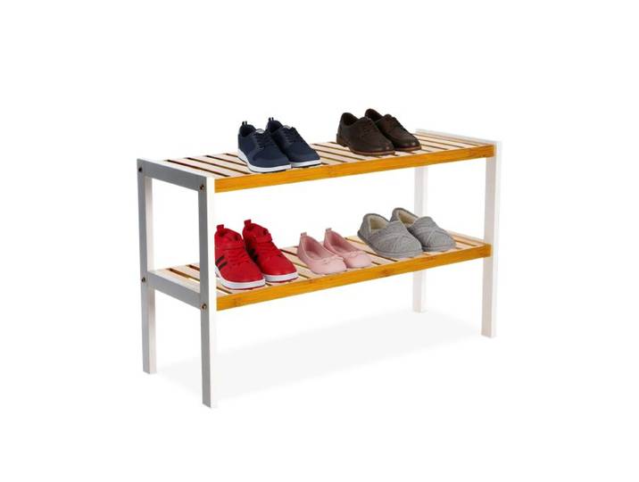 Relaxdays Schuhregal aus Bambus