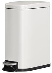 Garvee 50 L Stainless Steel Kitchen Step Trash Can with Lid