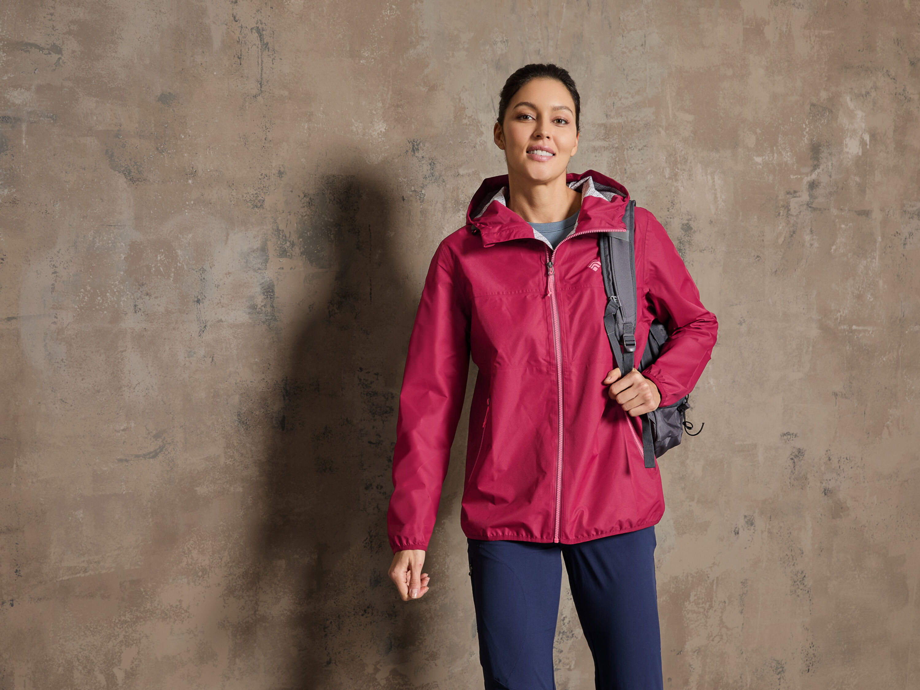 CRIVIT Damen Allwetterjacke, wind- und wasserdicht