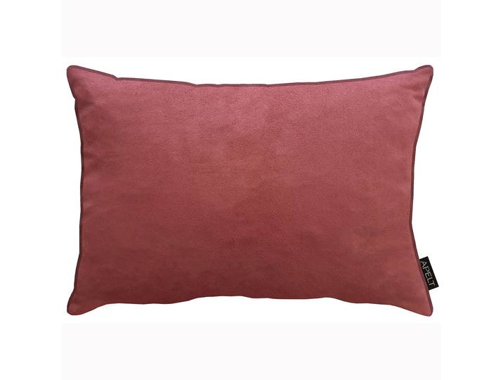 Dekokissen APELT Magnus , rot (bordeauxrot, unifarben), B:40cm H:5cm L:60cm, Polyester, Dekokissen_Sitzkissen_Kissenhüllen, Dekokissen